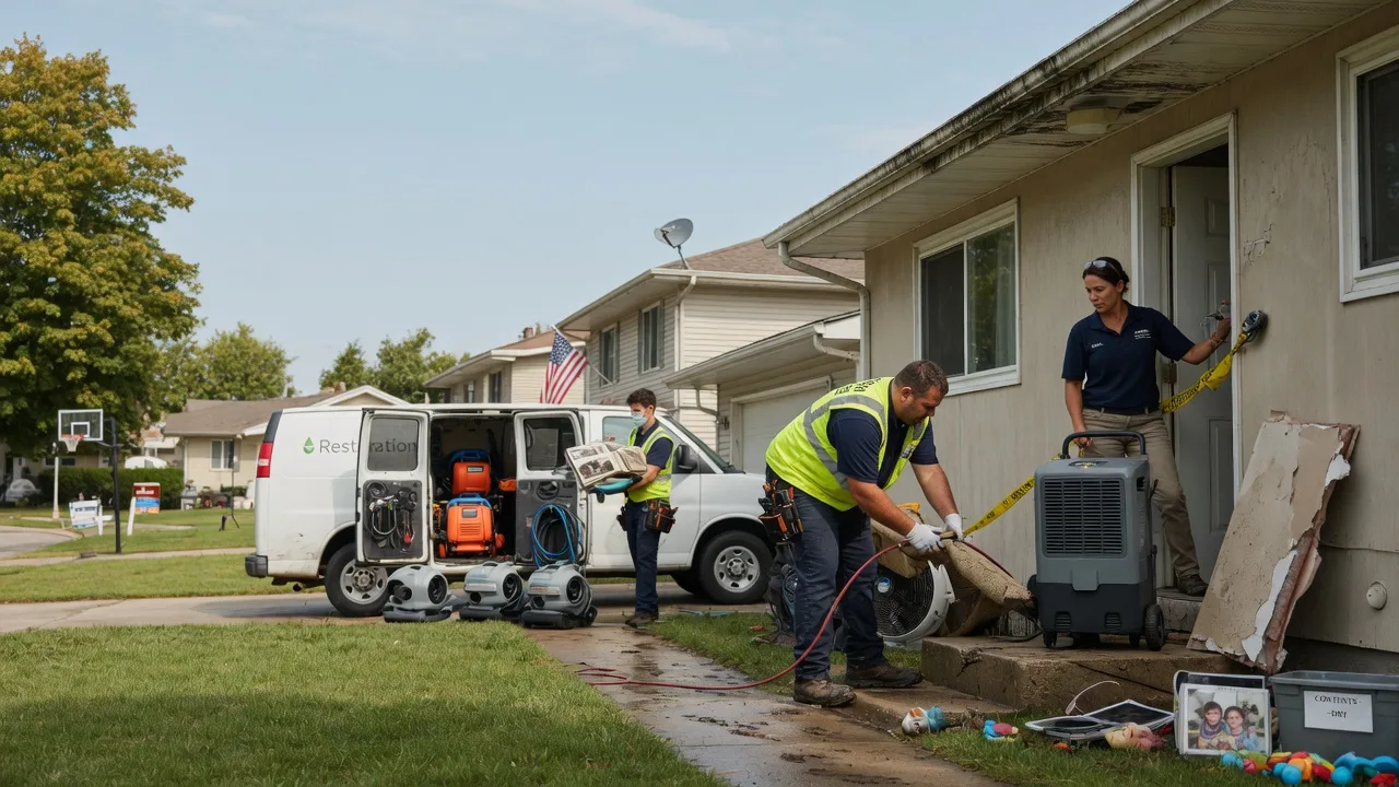 Water Damage Restoration in Sidman, PA near me